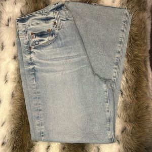 AG Adriano Goldschmied Countour 360 Kinsley High-Rise Pop Crop